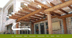 Desktop Screenshot of custompatiodesigns.com